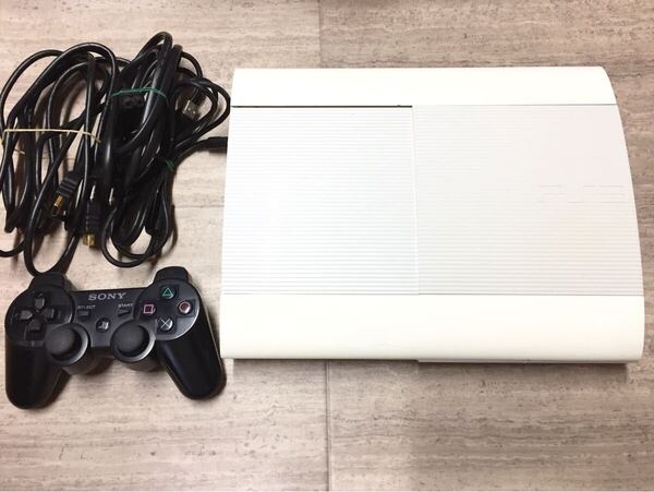 ☆動作良品即決☆PS3 本体セット CECH-4000B ホワイト すぐ遊べるセット☆