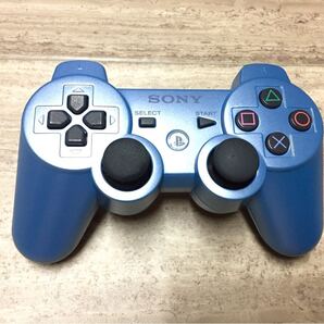 ★動作良品即決★分解清掃済み★PS3 SONY純正品 コントローラー デュアルショック3 キャンディブルー