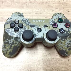 ★美品即決★限定カモフラ★分解清掃済み★PS3 SONY純正品 コントローラー デュアルショック3