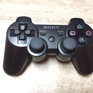 ★ほぼ未使用品即決★分解清掃済み★PS3 SONY純正品 コントローラー デュアルショック3 ブラック★