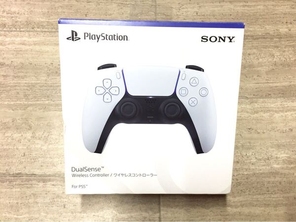 ☆美品箱説付き☆PS5 デュアルセンス コントローラ ホワイト☆
