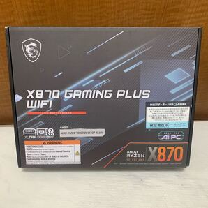 【新品未開封】 msi X870 GAMING PLUS WIFI マザーボード