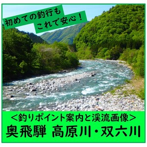 奥飛騨 高原川・双六川【渓流釣りポイント案内と画像】