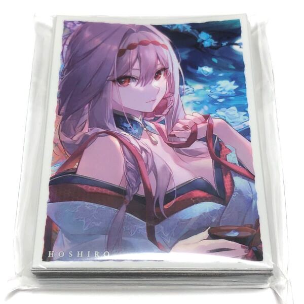【未開封】 勝利の女神:NIKKE 紅蓮 ブラックシャドウ ロンギングフラワー カードスリーブ e7892