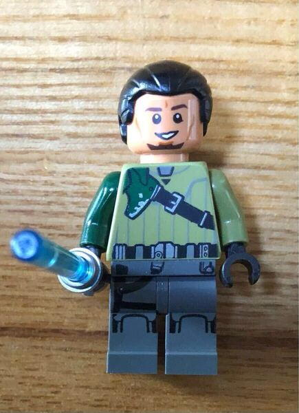 未使用品!!激レア!! LEGO STAR WARS レゴ スターウォーズ ミニフィグ ケイナン・ジャラス 黒髪 75305