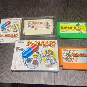 送料無料 ドクターマリオ ヨッシーのクッキー ヨッシーのたまご ファミコン