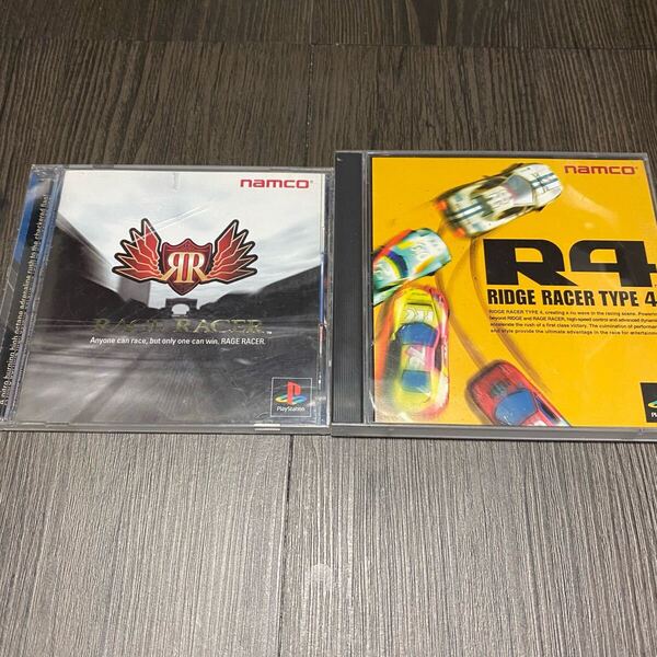 R4 RIDGE RACER TYPE4 レイジレーサー プレイステーション