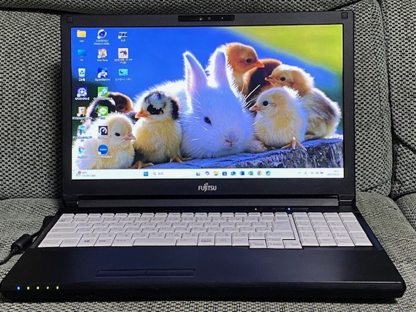 ⑨FUjiTSU LIFEBOOK A5510/A 第10世代CPU Corei5-10310U @1.70GHz 増設20GB 新品大容量SSD512GB Windows11Pro 15.6型 Webカメラ office365