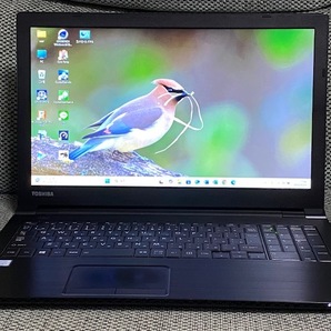 ⑥TOSHIBA dynabook B65/DP 第8世代CPU Corei3-8130U @2.20GHz 増設12GB 高速SSD256GB Windows11Pro テンキー 15.6薄型 office365
