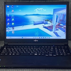 ⑥値下!FUjiTSU LIFEBOOK A579/C 第8世代CPU Corei5-8365U @1.60GHz 増設16GB 新品SSD512GB Windows11Pro 15.6型 テンキー office365