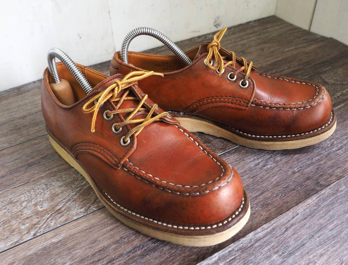 REDWING オックスフォード ワークシューズ 羽タグ 8104 US8 Yahoo!オークション -「レッドウィング8104」の落札相場・落札価格