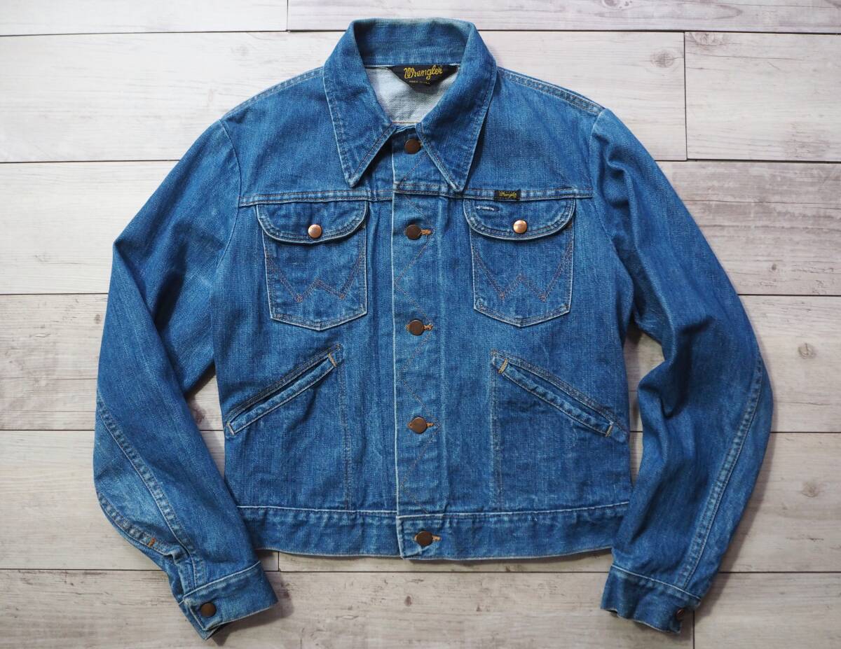Wrangler 11MJ 復刻 ラングラー デニムジャケット ジョンレノン L Wrangler 11MJ 復刻 ラングラー デニムジャケット ジョンレノン