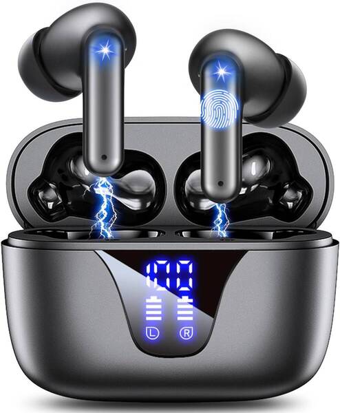 イヤホン Bluetooth イヤホン ワイヤレスイヤホン ブルートゥースイヤホン 2024新傑作モデル Bluetooth5.3+EDR搭載 G201