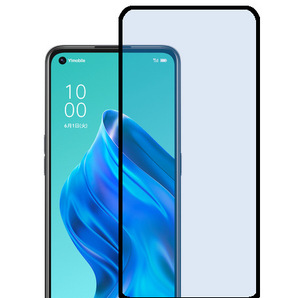 3枚入り OPPO Reno5A / A54 5G / A55s 5G 強化ガラスフィルム フルカバー Full Glue