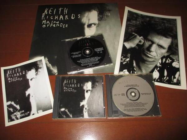 keith richards (VERY RARE TEST!!送料込)