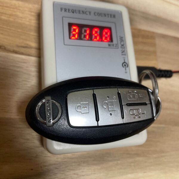 O2163 NISSAN 日産純正 C25 セレナ E51 エルグランド BPA0M-11 4ボタン インテリジェントキー スマートキー キーレス リモコン 鍵