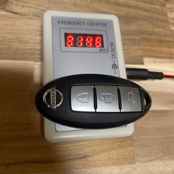 O2171 日産 純正 スマートキーレス リモコン 鍵 3ボタン 007-AA0016 BPA2E-81 周波数確認済み クリック感有 シルフィ フーガ等