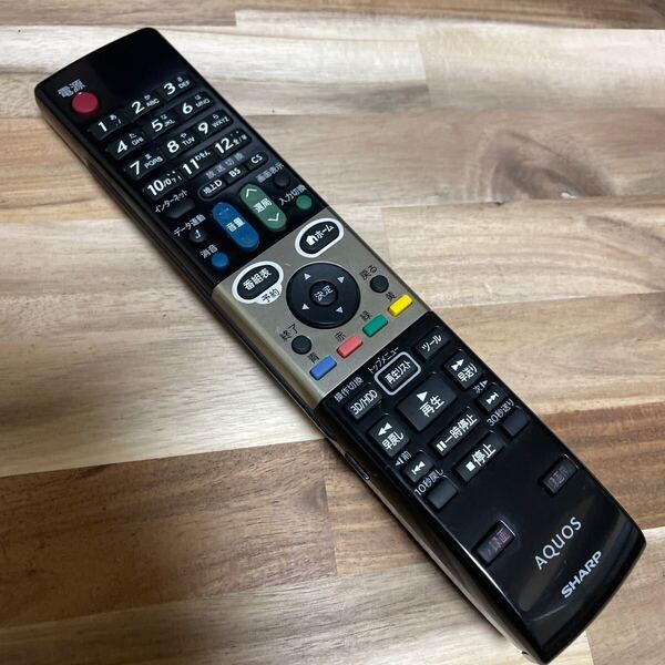 S2255 SHARP シャープ AQUOS テレビリモコン GA913WJSA