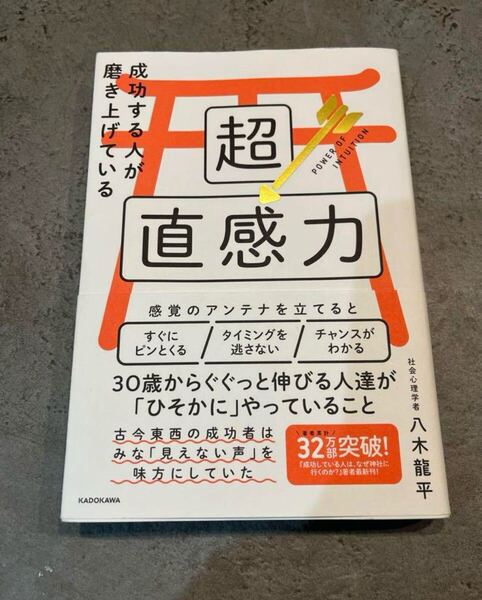 超直感力 八木龍平 KADOKAWA