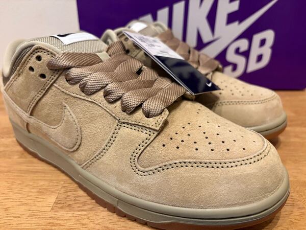 即決25.5cm Nike SB Dunk Low Pro B Parachute Beige 新品正規 HJ0367-200