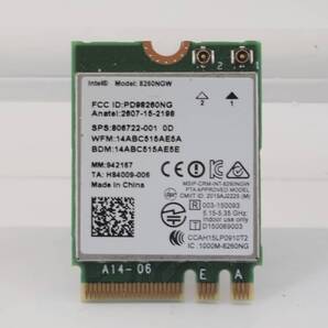 インテル Dual Band Wireless-AC 8260 802.11ac/a/b/g/n 867Mbps + Bluetooth 4.2 Card 8260NGW 中古