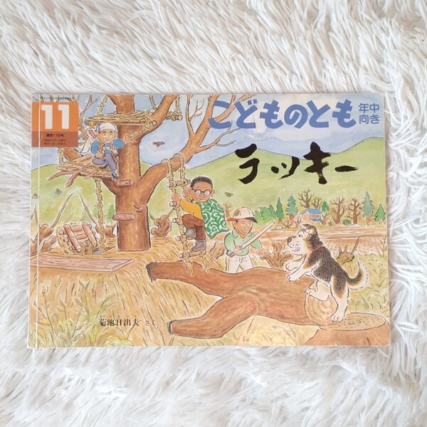 ラッキー 福音館書店 こどものとも 絵本 児童書 読み聞かせ