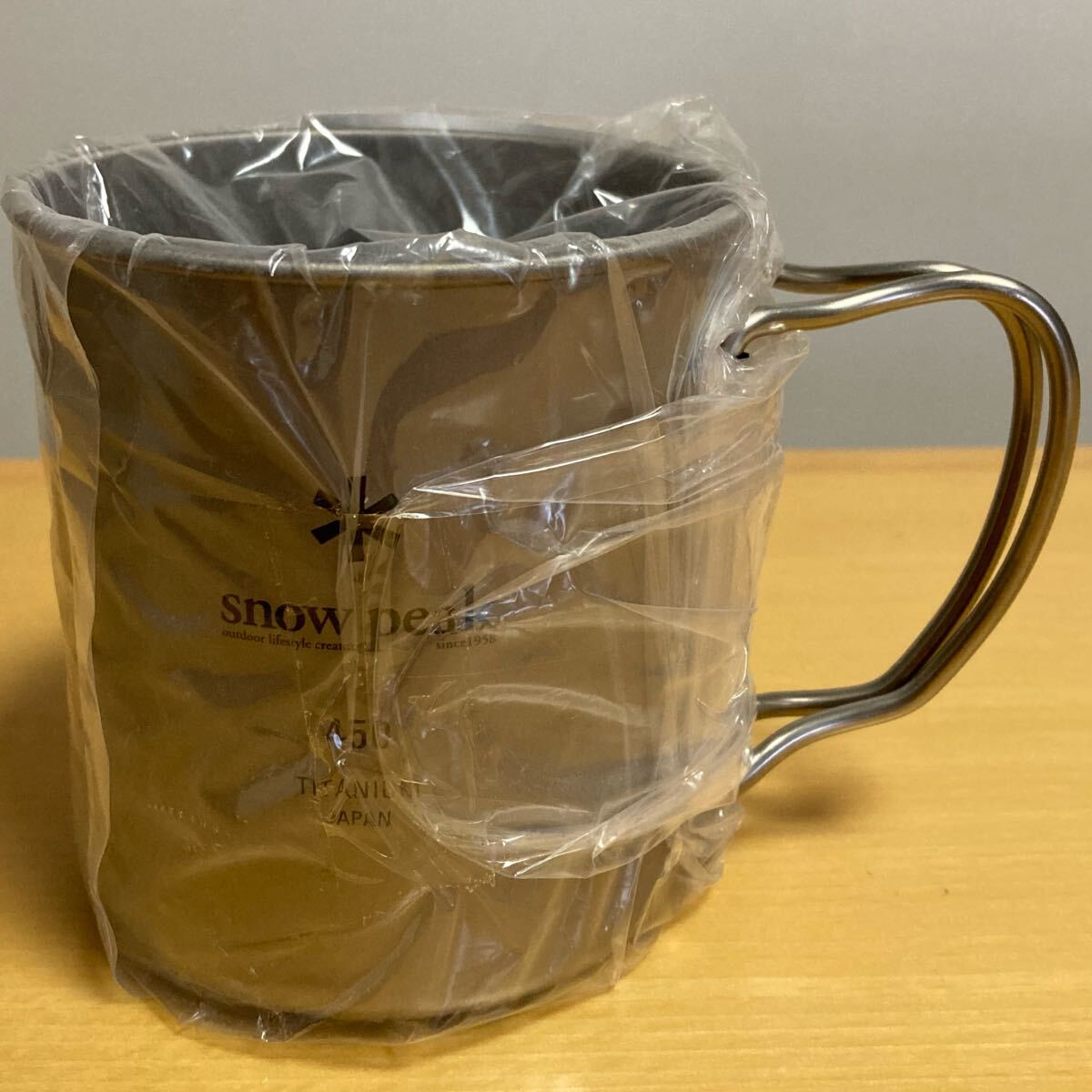 スノーピーク チタンシングルマグ 450 300 中古