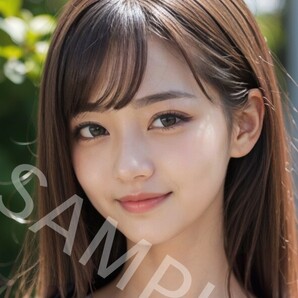 №861 アート A4サイズ ポスター AI 美女ポスター イラスト アイドル コスプレ OL 美女 モデル グラビア インテリア かわいい コロアート