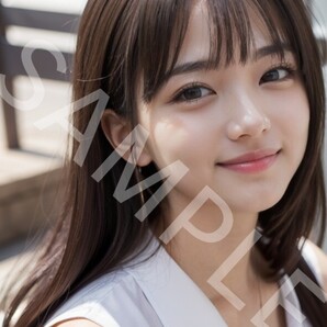 №864 アート A4サイズ ポスター AI 美女ポスター イラスト アイドル コスプレ OL 美女 モデル グラビア インテリア かわいい コロアート