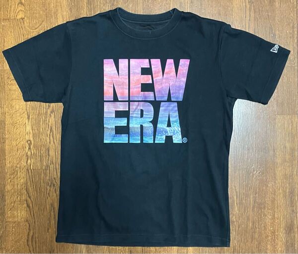 NEW ERA ニューエラ Mediumサイズ半袖Tシャツブラック Tシャツ Mサイズ