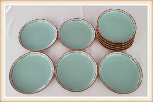 ☆送料無料 Noritake(ノリタケ)ボルダーリッジ 皿 10枚