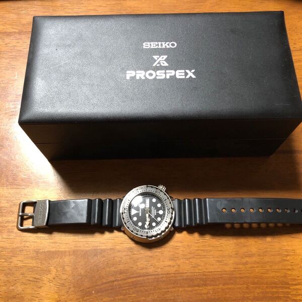 SEIKO マリンマスター SBBN017 C46-0AC0 300m ツナ缶 セイコー PROSPEX 腕時計 クォーツ