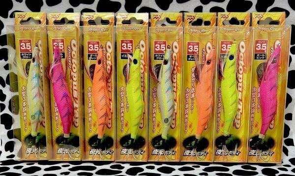 激安釣具 タコエギ8個セット マルシン漁具 ドラゴン オクトパスタップ タコ 釣り 釣具 3.5号 エギ 餌木 送料無料 送料込み
