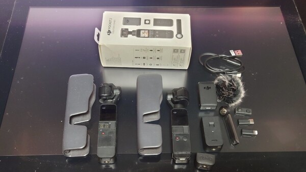 【本体2台】dji pocket 2 Creator Combo 4K Vlog オズモ ポケット 即決価格 送料無料