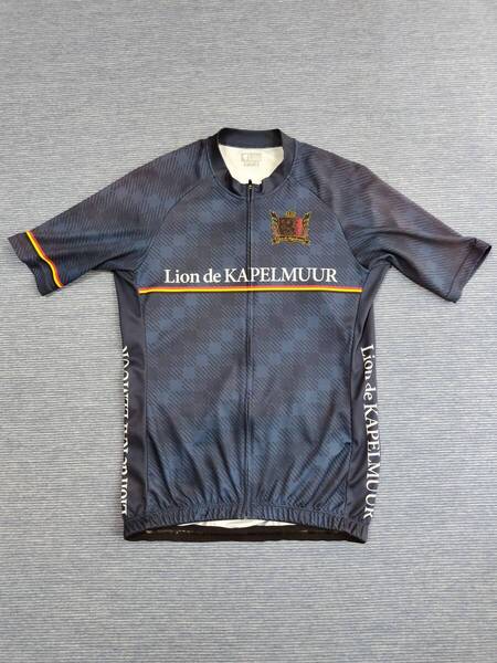 カペルミュール Lion de KAPELMUUR 半袖ジャージ ネイビー Mサイズ