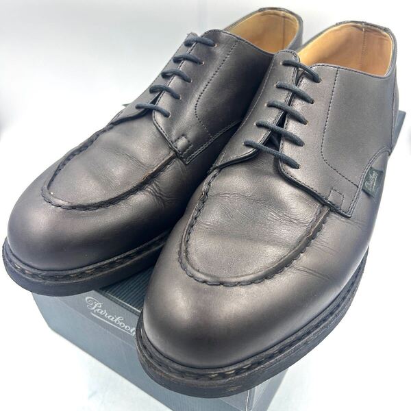【USED】パラブーツ シャンボードUK9.5 ネイビー