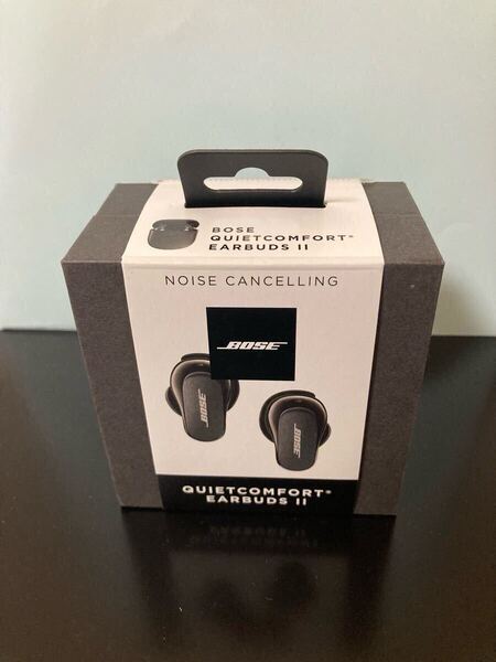 【未使用】 Bose ボーズ QuietComfort Earbuds II QCEARBUDSIISPS BLK 完全ワイヤレスイヤフォン