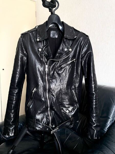 ほぼ新品!定価29万 BACKLASH 1773-07 レザーライダース バックラッシュ
