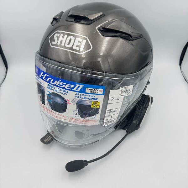 【ビーコム付】SHOEI J-Cruise II アンスラサイトメタリック