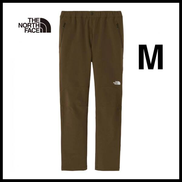 【送料無料】新品 THE NORTH FACE アルパインライトパンツ Men's Mサイズ SR スレートブラウン NB32301