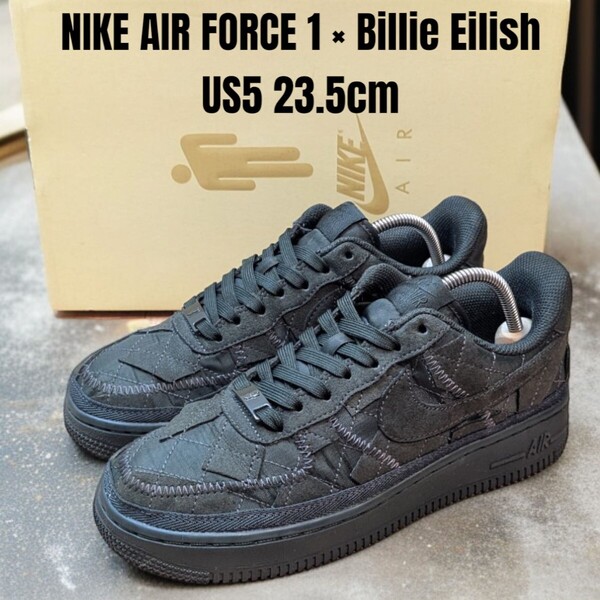NIKE AIR FORCE 1 ナイキ エアフォース1 ビリーアイリッシュ コラボモデル 23.5cm レディーススニーカー NIKEスニーカー