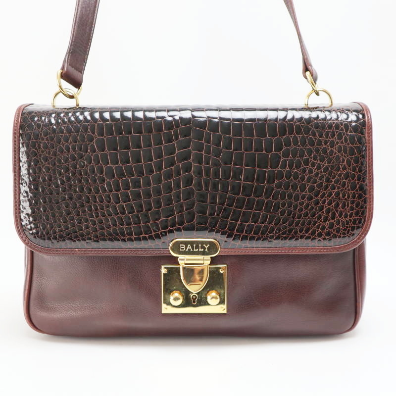 BALLY フラップ式ハンドバッグ 2025年最新】Yahoo!オークション -「bally フラップ」(バリー)の