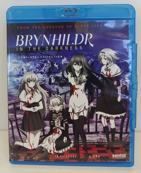 【北米版 ブルーレイ】極黒のブリュンヒルデ 全13話+OVA 【202-1277】国コードロックあり 送料込み!