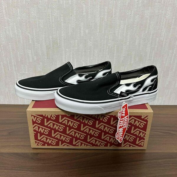 Vans Classic Slip-on Flame US4.5 22.5cm バンズ スリッポン フレイム フレーム ファイヤー Old Skool US