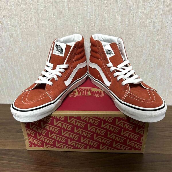 Vans Sk8-Hi US8.5 26.5cm ヴァンズ バンズ スケートハイ スケハイ BURNT OCHRE HI-TOP ハイトップ