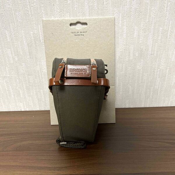 BROOKS ISLE OF WIGHT SADDLE BAG M 1.2l 1.2リットル ブルックス サドルバッグ アイル オブ ワイト サドルバッグ グリーン