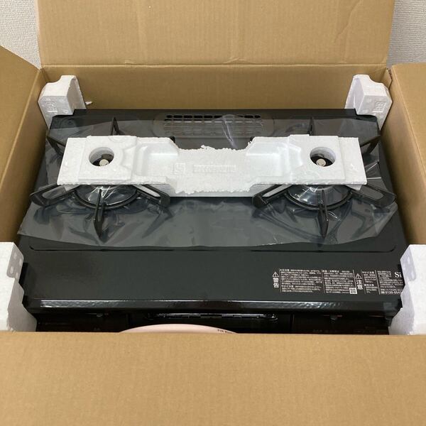 【開封済・未使用】2025年製 リンナイ ガステーブル 都市ガス用 KG67BKR 右強火力 ガスコンロ