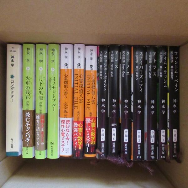 良品 神永学 小説集 14冊まとめ 心霊探偵八雲 天命探偵など