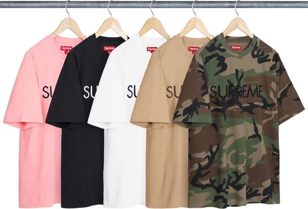 新品未使用 新作 送料無料 シュプリーム supreme 25SS Capital S/S Top White Medium Tシャツ ロゴ M