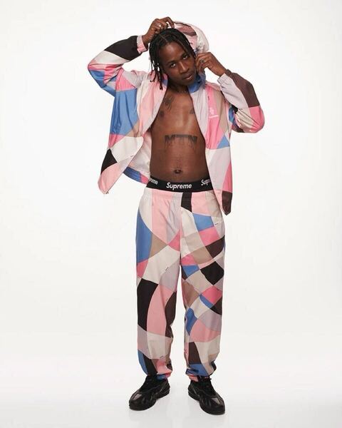 新品未使用 国内正規品 Supreme/Emilio Pucci Sport Jacket M medium pink シュプリーム エミリオ プッチ スポーツ ジャケット ピンク 25SS
